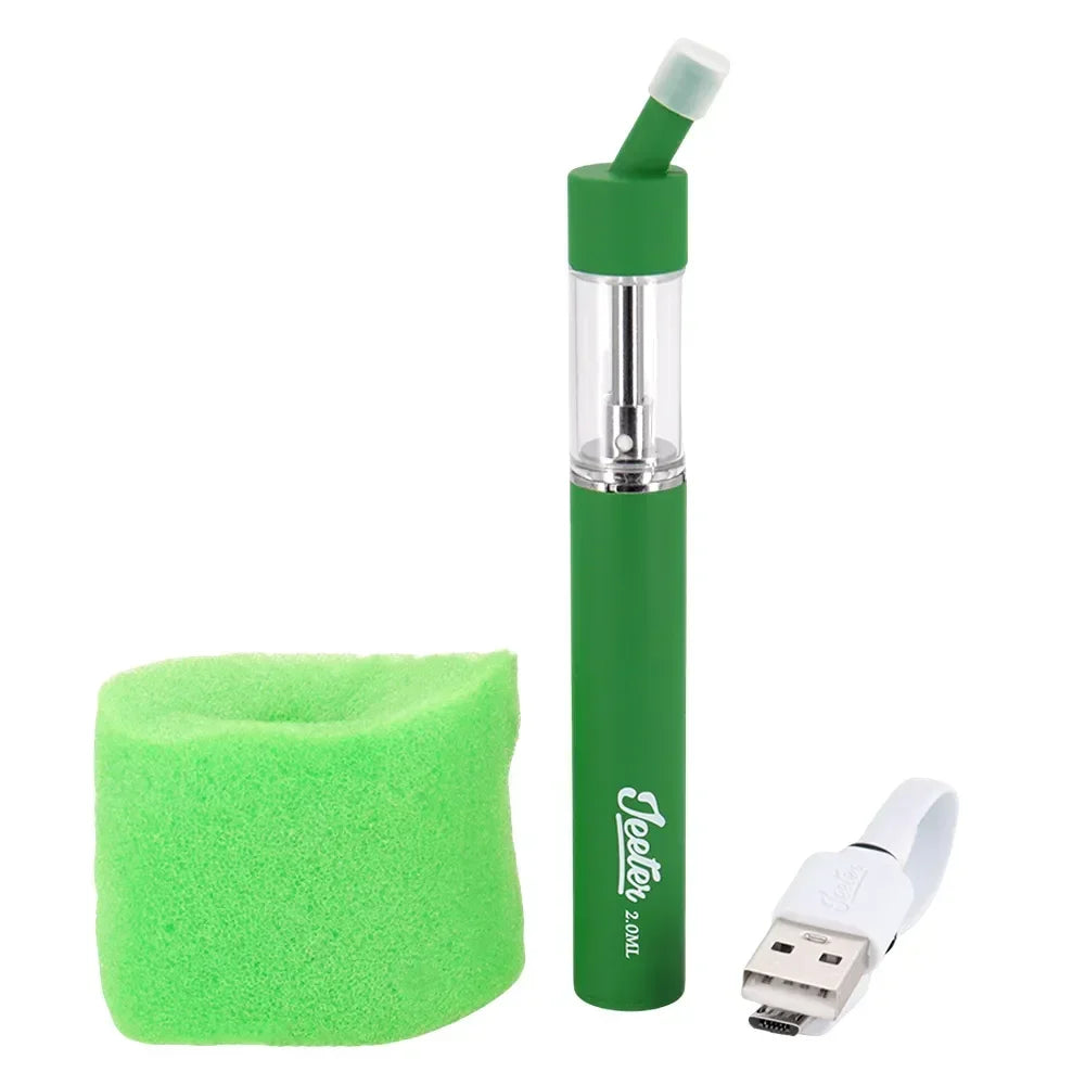 Rechargeable 650mAh Battery Vape Pen Electronic Cigarettes Device 2.0ml Empty Pod Ceramic Coil Thick Oil Vaporizer with Packing