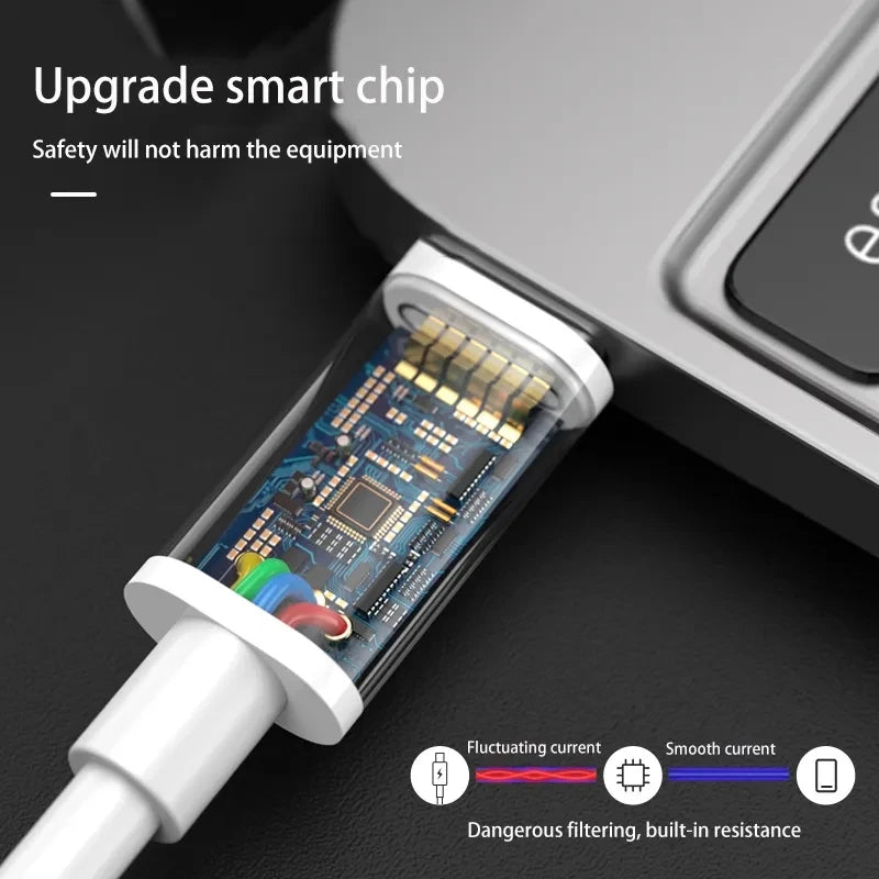 100W USB-C to USB-C Fast Charging PD Cable for iPhone 17 Pro Max iPad Air 5 Macbook Huawei Mate 60 Samsung Type C to Type C Cord