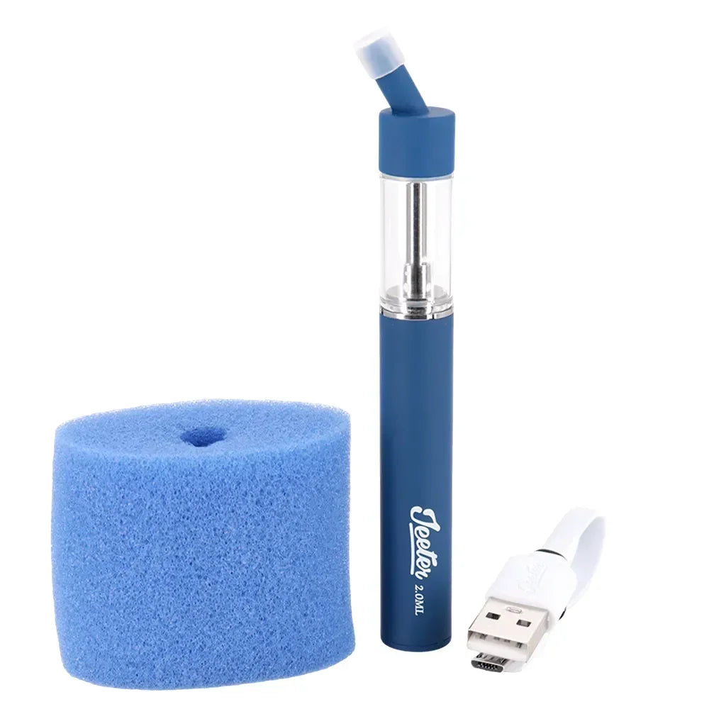 Rechargeable 650mAh Battery Vape Pen Electronic Cigarettes Device 2.0ml Empty Pod Ceramic Coil Thick Oil Vaporizer with Packing