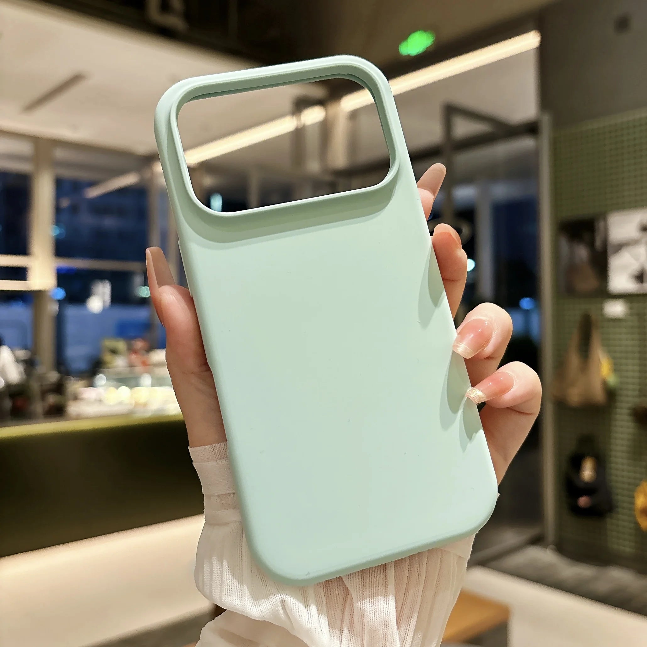 Candy Solid Color for Magsafe Case for iPhone 17 pro max Soft Liquid Silicone Slim Shockproof Cover