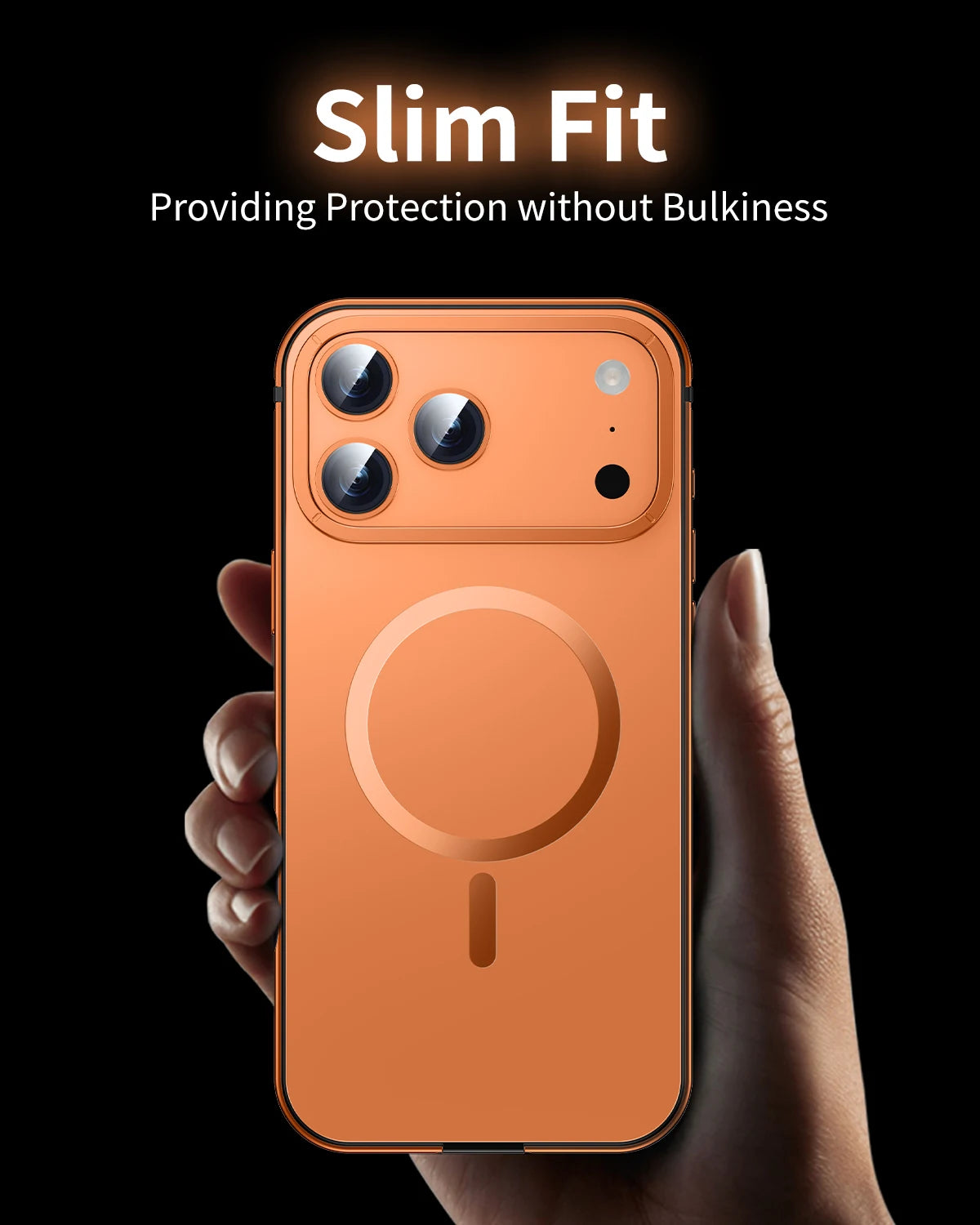 High Quality Suitable Magsafe Case for IPhone 17Pro Max Alloy Frame Heavy Protection Phone Case