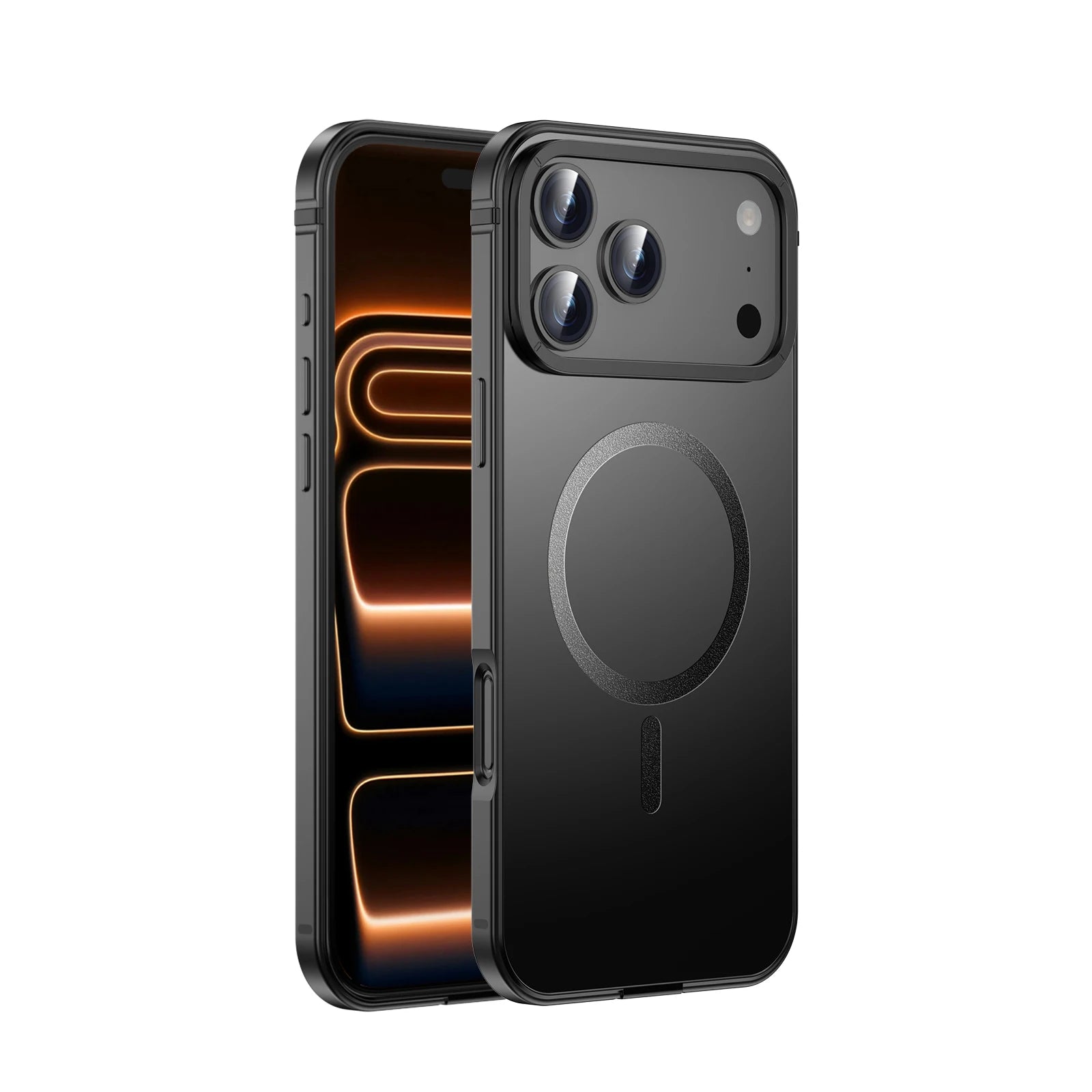 High Quality Suitable Magsafe Case for IPhone 17Pro Max Alloy Frame Heavy Protection Phone Case