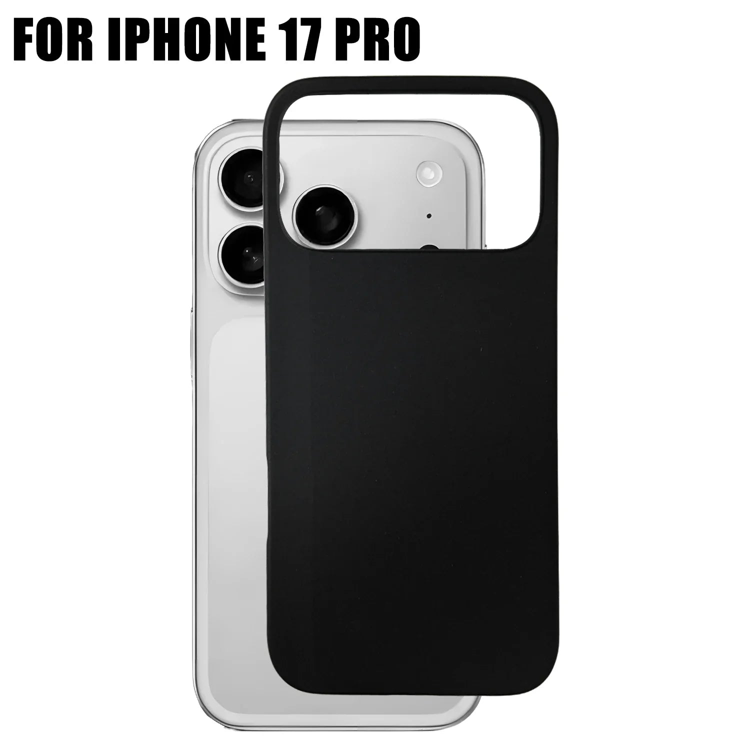 For iPhone 17 17Air 17Pro Back Matte Frosted Back Cover Soft TPU Shockproof Protective Sleeve Case For iPhone 17 Pro MAX