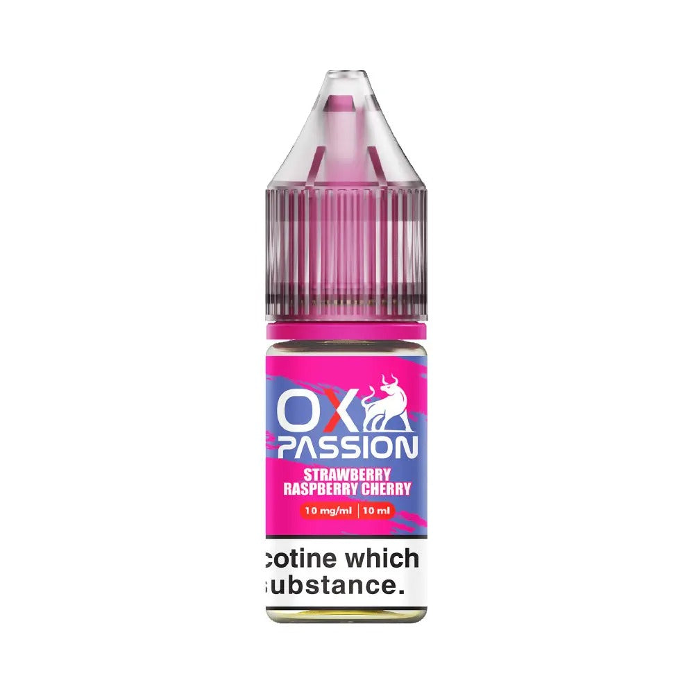 OXVA OX Passion Strawberry Raspberry Cherry E Liquid 10ml