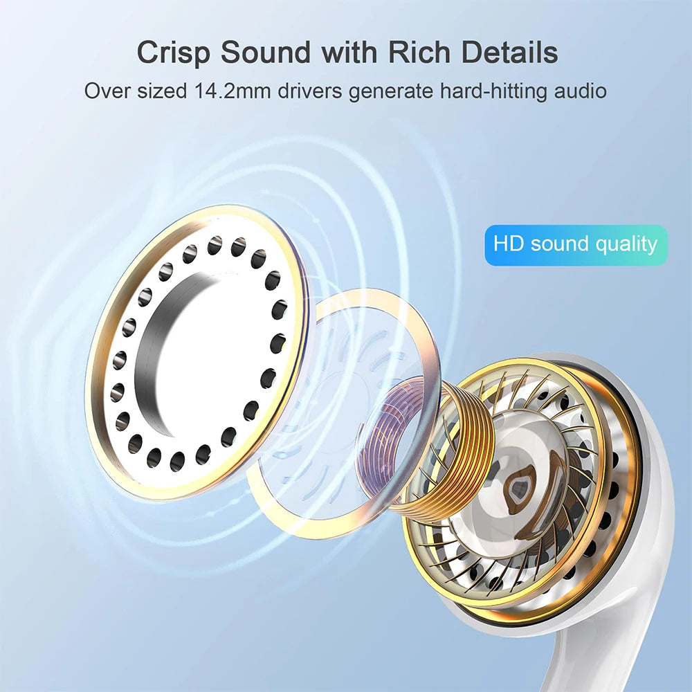 Original Wired Earphones For Apple iPhone 17 16 15 14 13 12 Pro Max Headphones For Samsung For Lightning USB C 3.5mm Earbuds