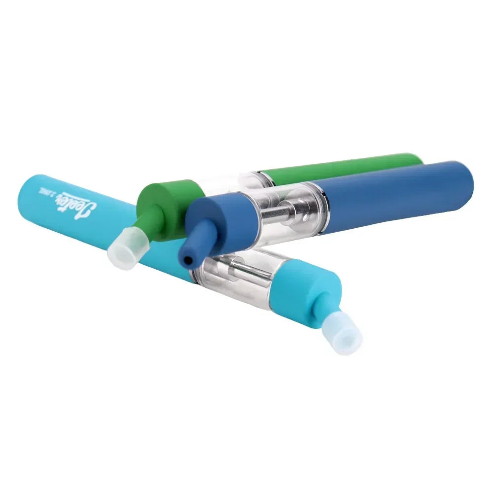 Rechargeable 650mAh Battery Vape Pen Electronic Cigarettes Device 2.0ml Empty Pod Ceramic Coil Thick Oil Vaporizer with Packing