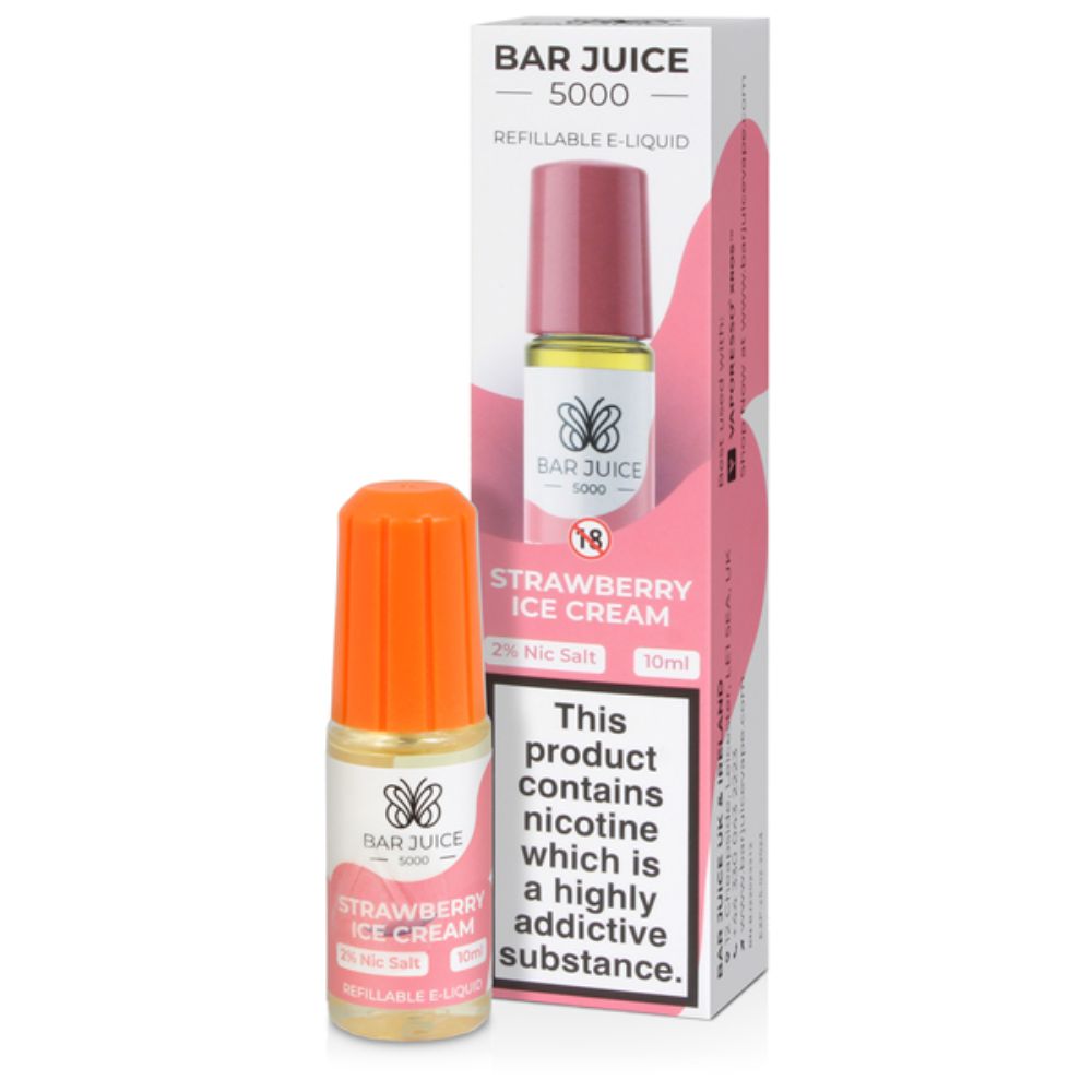Bar Juice 5000 Strawberry Ice Cream E Liquid 10ml