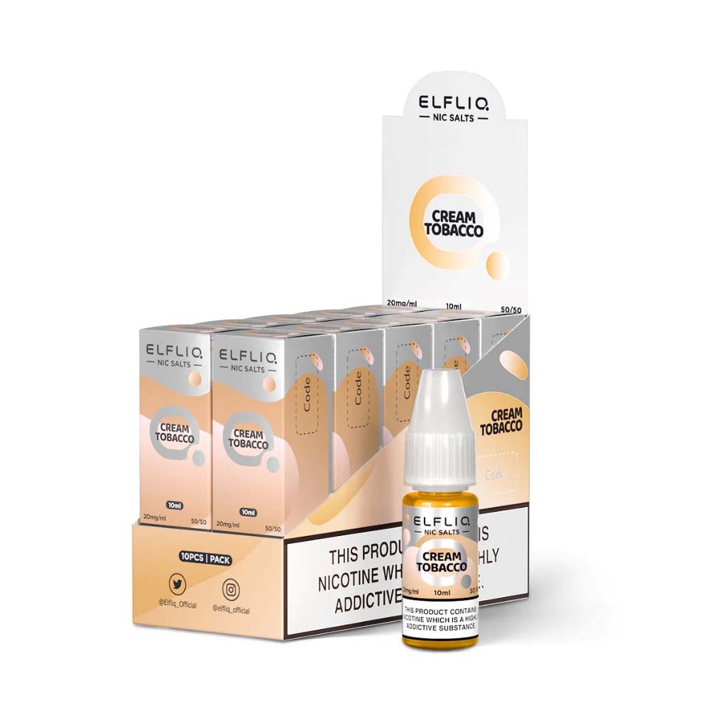 ElfLiq 10 Bottle Pack Snoow Tobacco E Liquid
