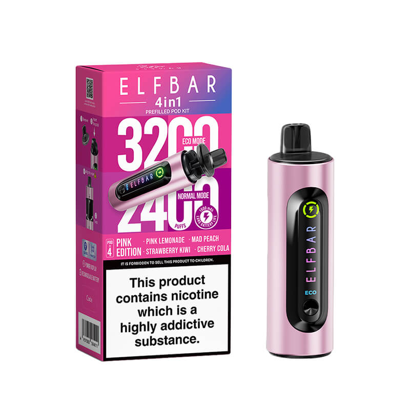Elf Bar 4-in-1 Prefilled Pod Vape Kits