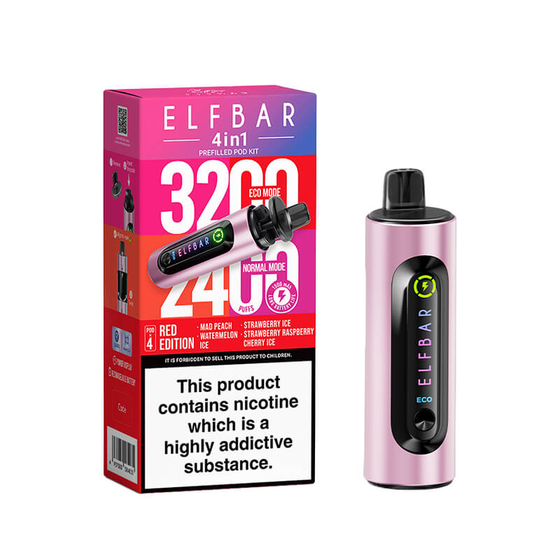 Elf Bar 4-in-1 Prefilled Pod Vape Kits