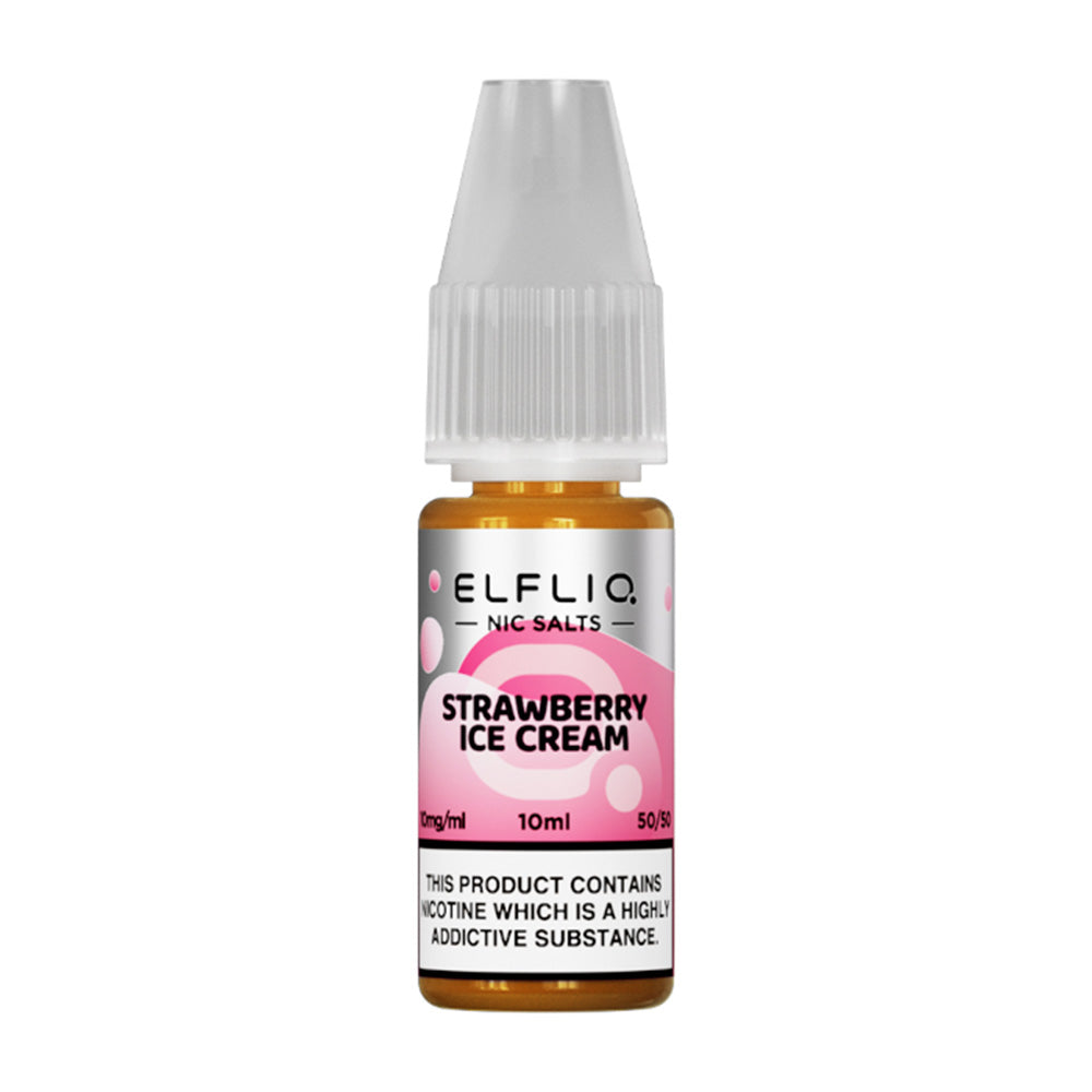 Elf Bar ElfLiq Strawberry Snoow E Liquid 10ml