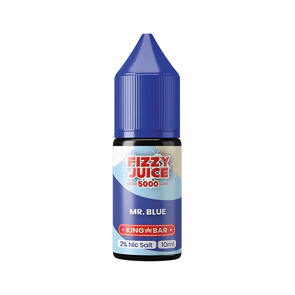 King Bar Fizzy Juice 5000 Mr Blue E Liquid 10ml