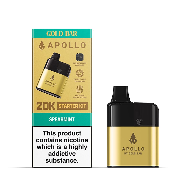 Gold Bar Apollo Prefilled Pod Vape Kit