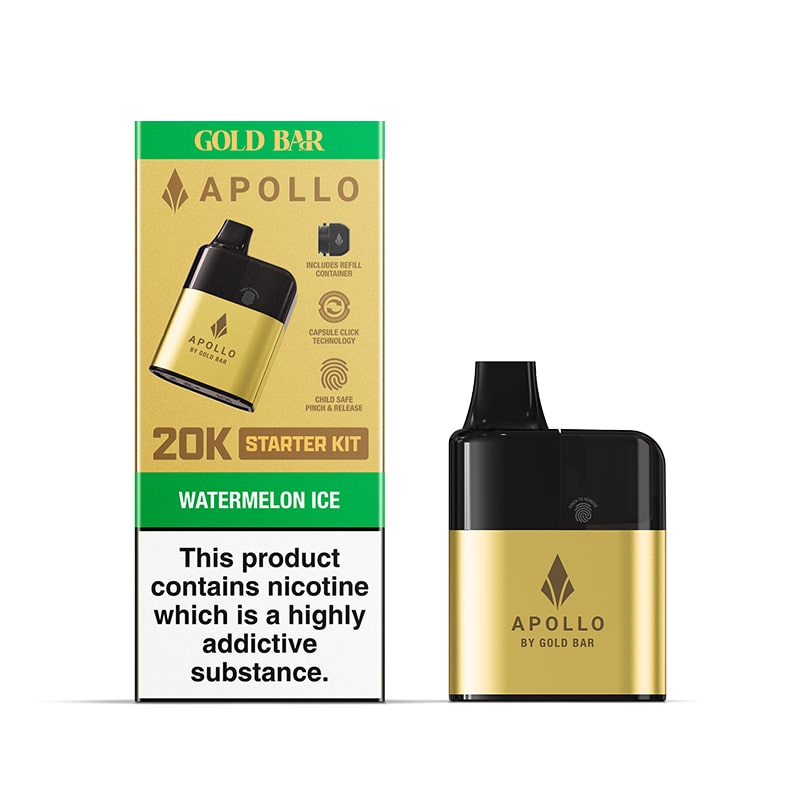 Gold Bar Apollo Prefilled Pod Vape Kit
