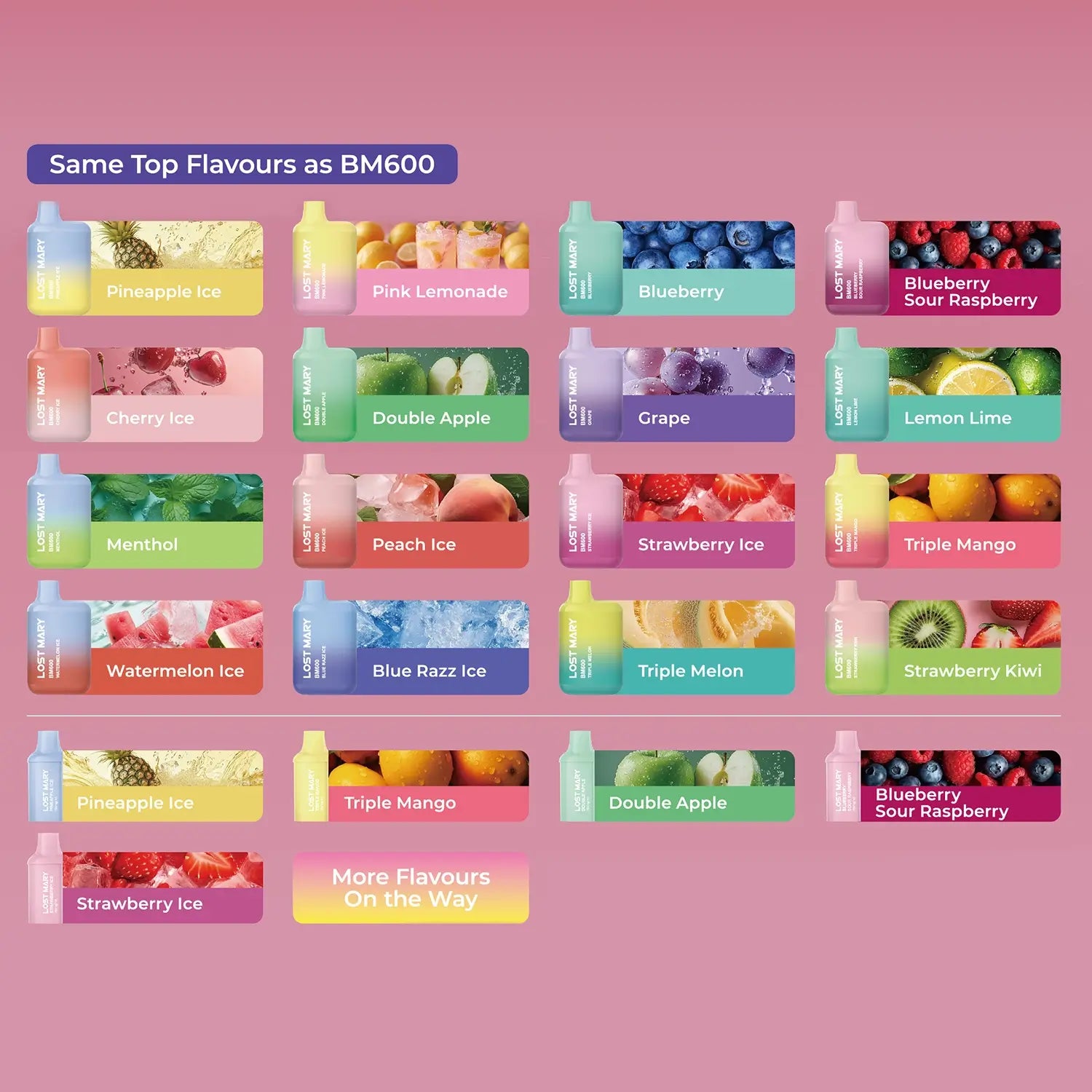Lost Mary BM600 Prefilled Pod Vape Kit